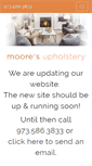 Mobile Screenshot of jackmooreupholstery.com